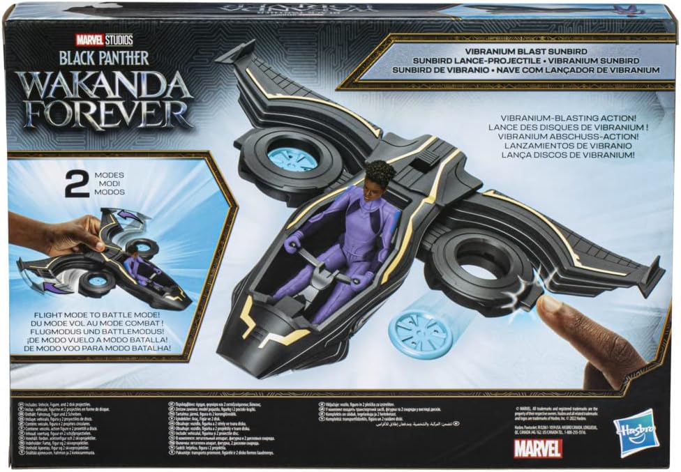 Marvel F33495L1 BLP 6IN FIGURE and VEHICLE, Multi