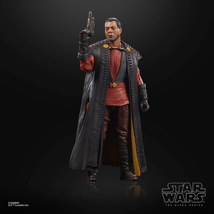 STAR WARS The Black Series Magistrate Greef Karga Toy 6-Inch-Scale The Mandalorian Collectible Action Figure Toys for Kids Ages 4 and Up, Multicolored, F5523