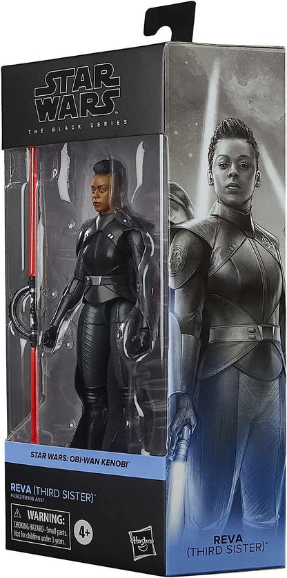 Star WarsThe Black Series Reva (Third Sister), 15 cm groot actiefiguur om te verzamelen bij Star Wars: Obi-Wan Kenobi, speelgoed voor kinderen vanaf 4 jaar