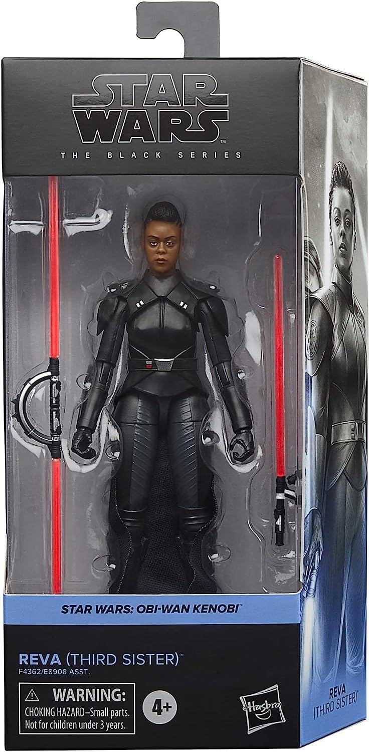 Star WarsThe Black Series Reva (Third Sister), 15 cm groot actiefiguur om te verzamelen bij Star Wars: Obi-Wan Kenobi, speelgoed voor kinderen vanaf 4 jaar