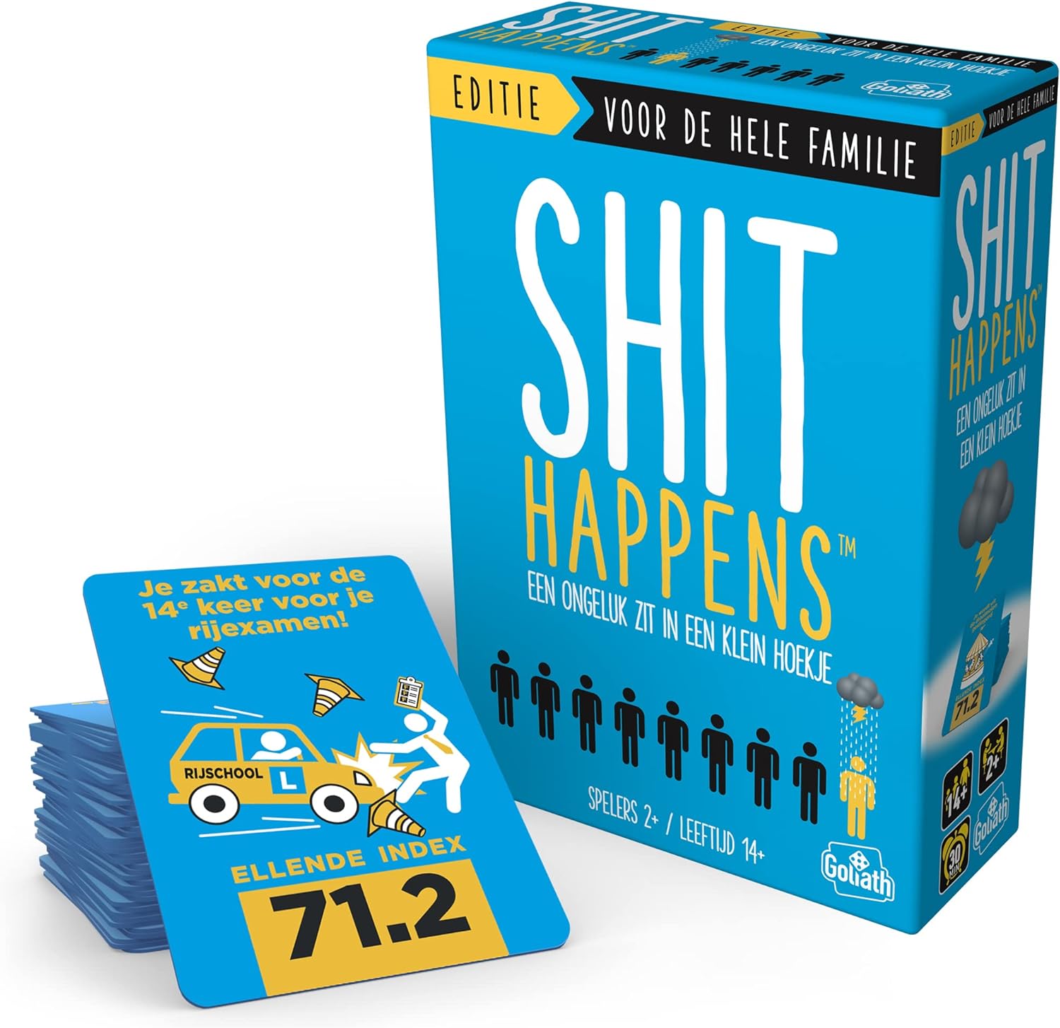 Goliath Happens Family Edition (Dutch Version) Card Game from 14 Years