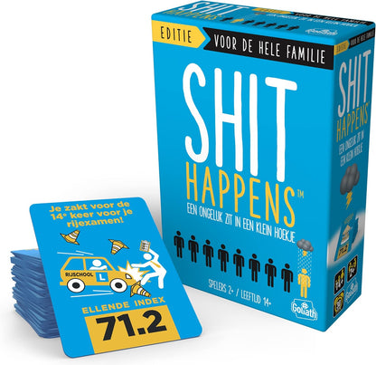 Goliath Happens Family Edition (Dutch Version) Card Game from 14 Years