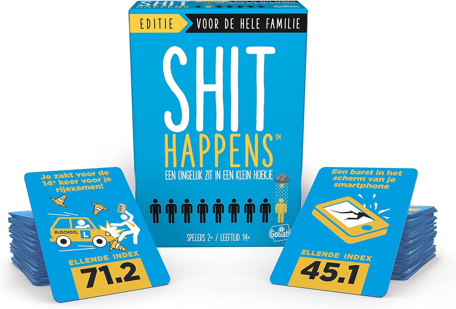 Goliath Happens Family Edition (Dutch Version) Card Game from 14 Years