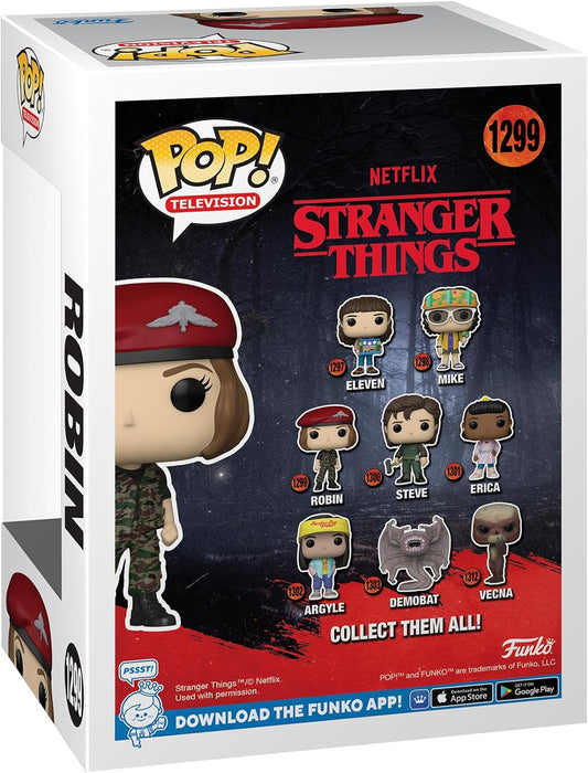 Funko POP! TV: Stranger Things - Robin - Collectable Vinyl Figure - Gift Idea - Official Merchandise - Toys for Kids & Adults - TV Fans - Model Figure for Collectors and Display