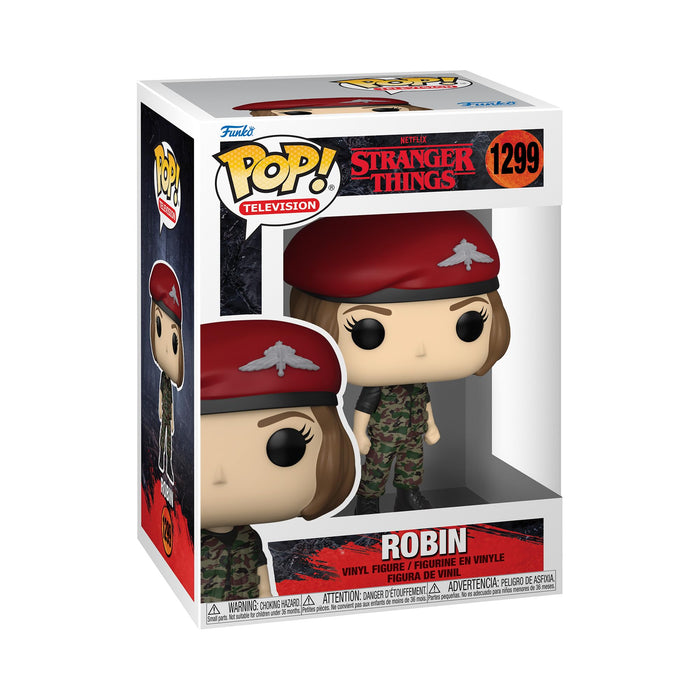 Funko POP! TV: Stranger Things - Robin - Collectable Vinyl Figure - Gift Idea - Official Merchandise - Toys for Kids & Adults - TV Fans - Model Figure for Collectors and Display