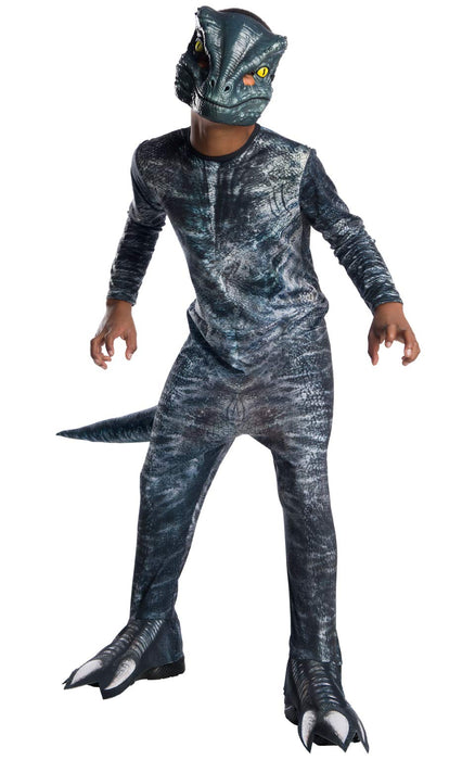 Rubie's Official Jurassic World: Fallen Kingdom Velociraptor 'Blue' Dinosaur Costume, Kids Fancy Dress