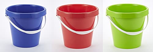 Ecoiffier- SEAU Vide 22 CM Avec REBORD, Multicolor (ECO594