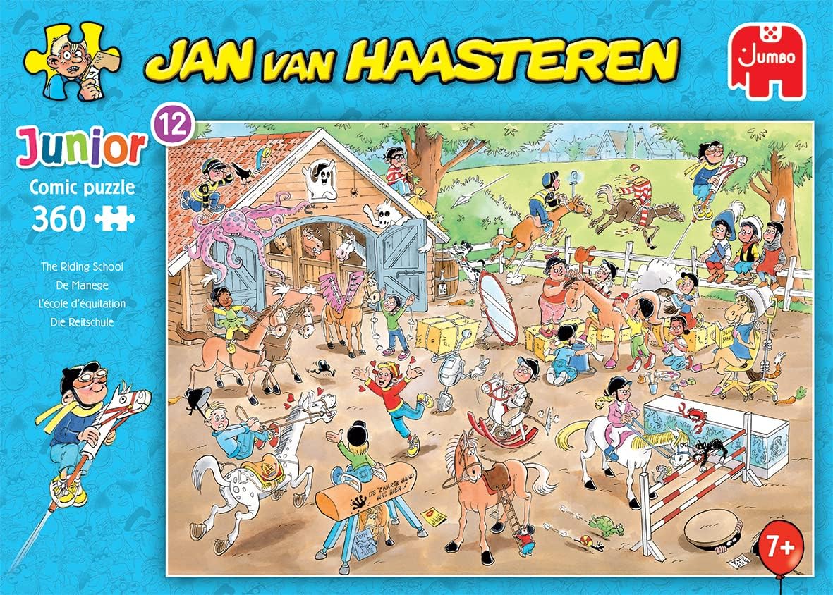 Jan van Haasteren - Junior de Manege (360 stukjes)