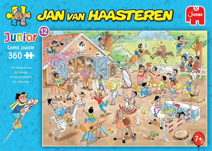 Jan van Haasteren - Junior de Manege (360 stukjes)