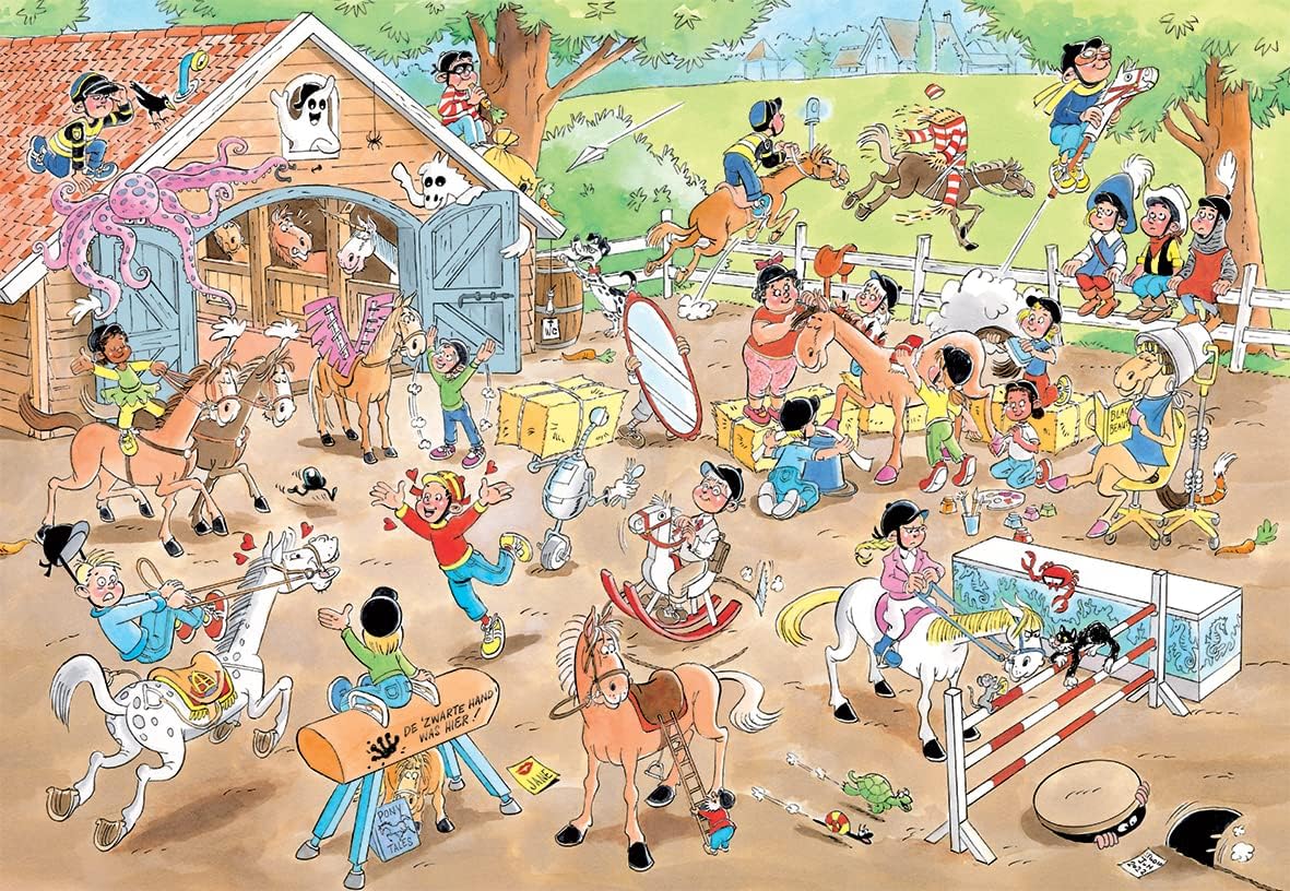 Jan van Haasteren - Junior de Manege (360 stukjes)