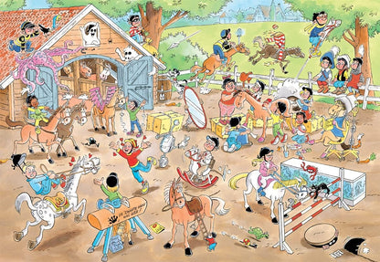 Jan van Haasteren - Junior de Manege (360 stukjes)