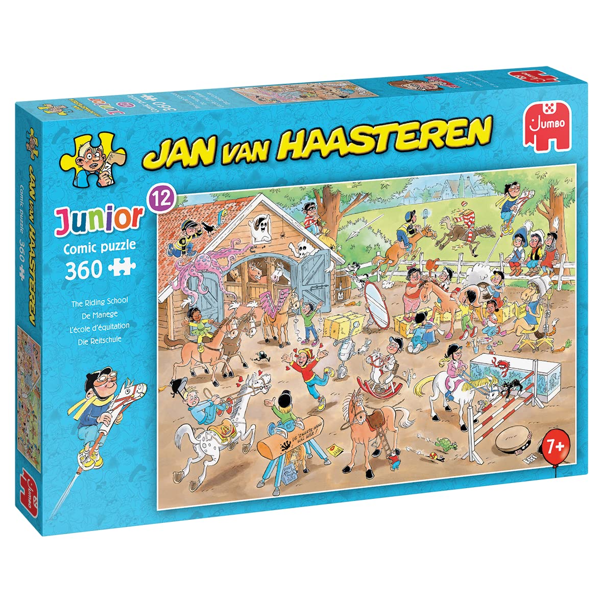Jan van Haasteren - Junior de Manege (360 stukjes)