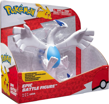 Pokèmon PKW0183 Lugia Epic Battle FIGURE-15 cm - Articolato - Dettagli autentici, multicolore Lugia W5