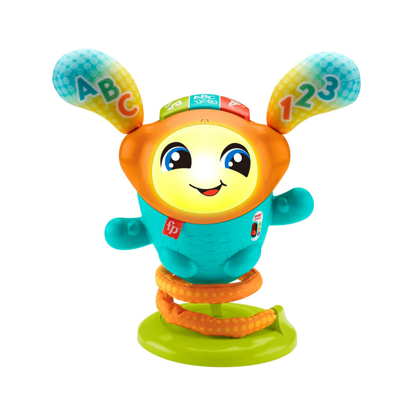 Fisher-Price DJ Bouncin’ Beats UK version, Baby Toys 12+ Months | Baby Sensory Toys for 1 Year Old Boys | Musical Toys for 1 Year Old Girls | Babies 1st Birthday Gifts for Girls | 9-36m, HJP92