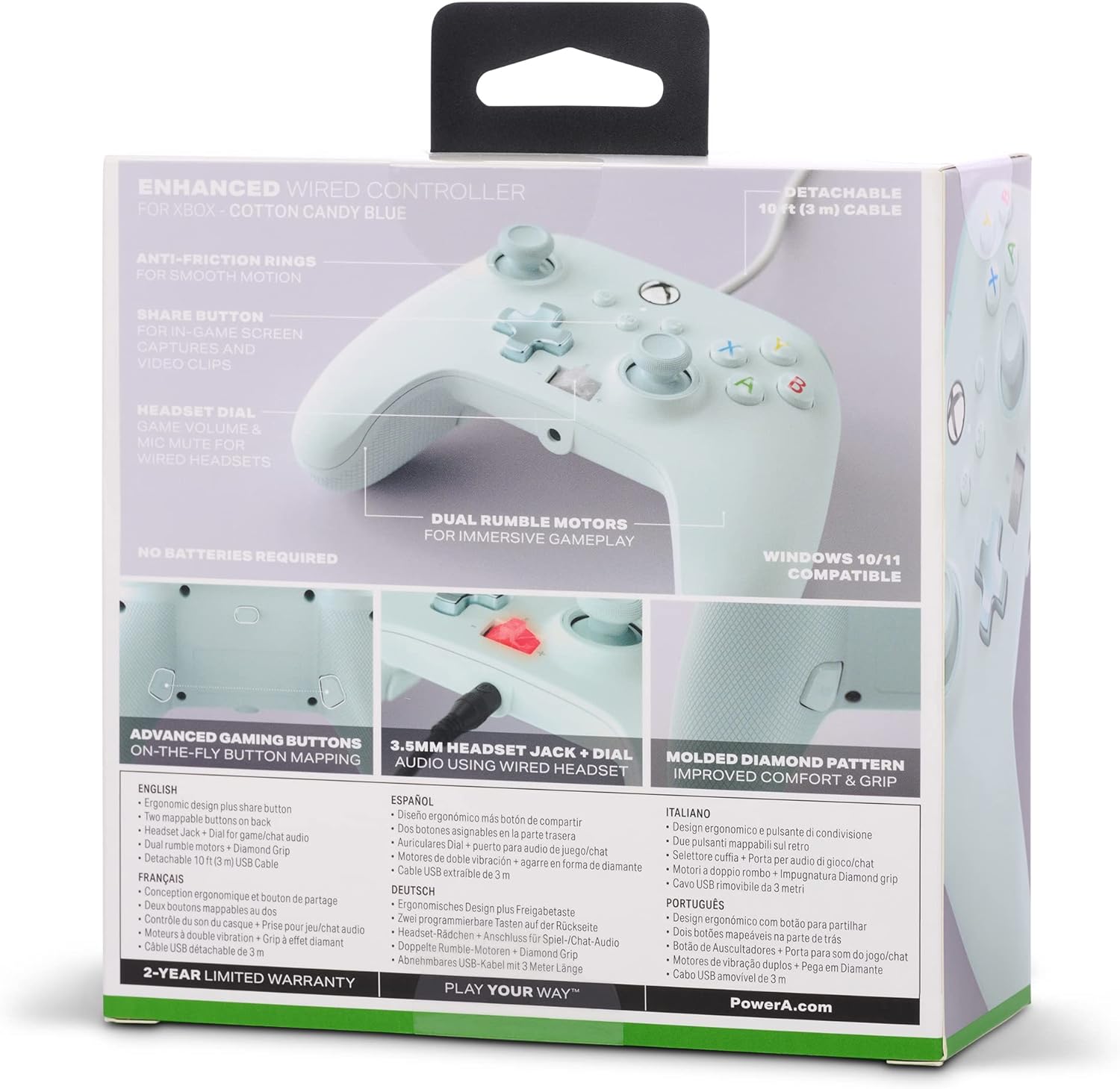 PowerA geavanceerde bedrade controller voor Xbox-series X|S
