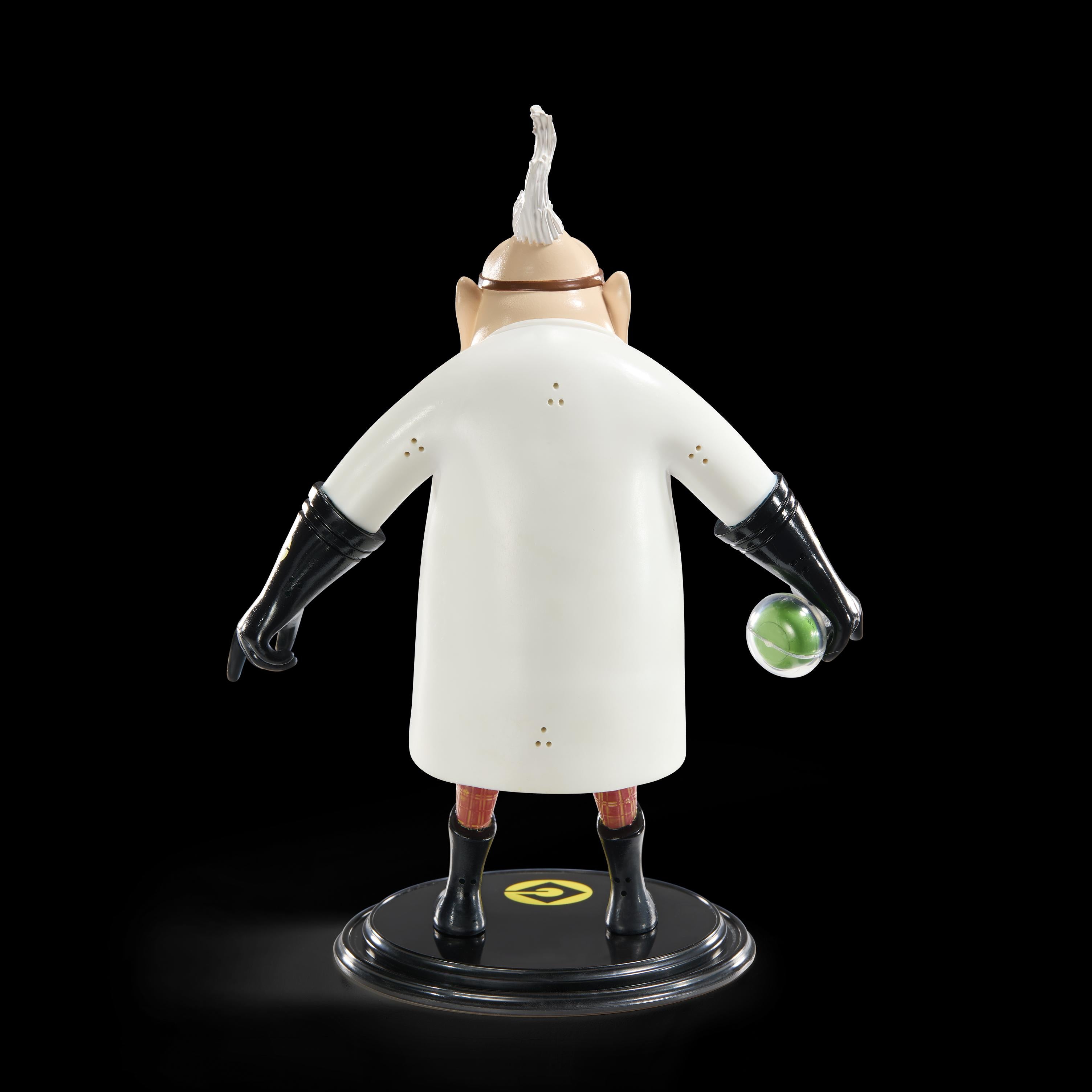 BendyFigs The Noble Collection Minions Dr Nefario - Noble Toys 18.5cm Bendable Posable Collectible Doll Figure With Stand and Mini Accessory