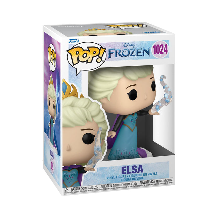 Funko Pop! Disney: Ultimate Princess - Elsa - Disney Princesses - Princesas Disney - Exclusiva Amazon - Figura de Vinilo Coleccionable - Idea de Regalo - Mercancia Oficial - Movies Fans
