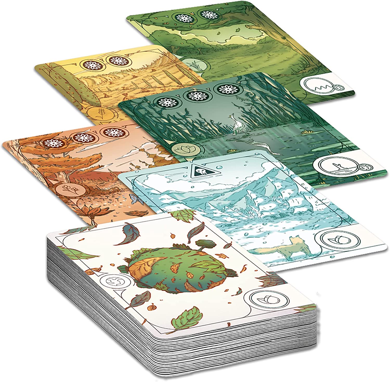 Horrible Guild Evergreen - (English), Abstract Strategy Board Game, Board Game for Adults and Family, Allowing a Total of 1 to 4 Players, Ages 8+, 45-60 Min