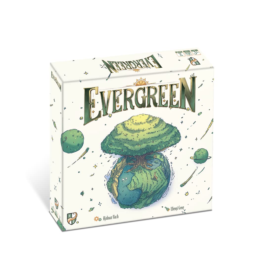 Horrible Guild Evergreen - (English), Abstract Strategy Board Game, Board Game for Adults and Family, Allowing a Total of 1 to 4 Players, Ages 8+, 45-60 Min
