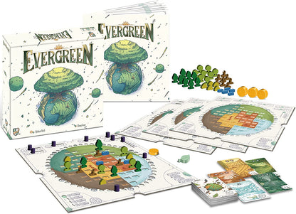 Horrible Guild Evergreen - (English), Abstract Strategy Board Game, Board Game for Adults and Family, Allowing a Total of 1 to 4 Players, Ages 8+, 45-60 Min