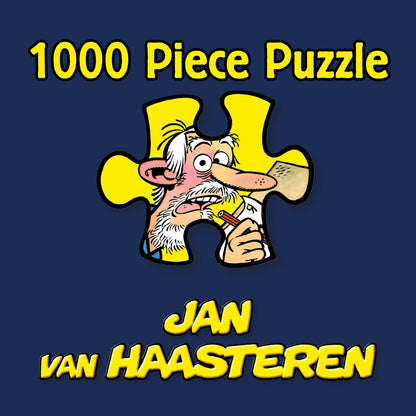 Jan Van Haasteren Santa's Village - 1000 Piece Adults Puzzle & Comic Puzzle - Large Jigsaw Puzzle for Adults - 100% Recycled Cardboard 1000Pc Jigsaw - Fun Festive Puzzle with Snowy Christmas Scene