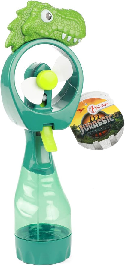 Toi-Toys Dinosaur Hand Fan with Spray Bottle