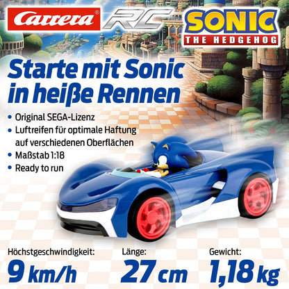 Carrera - 370201061-2,4GHz Team Sonic Racing - Sonic