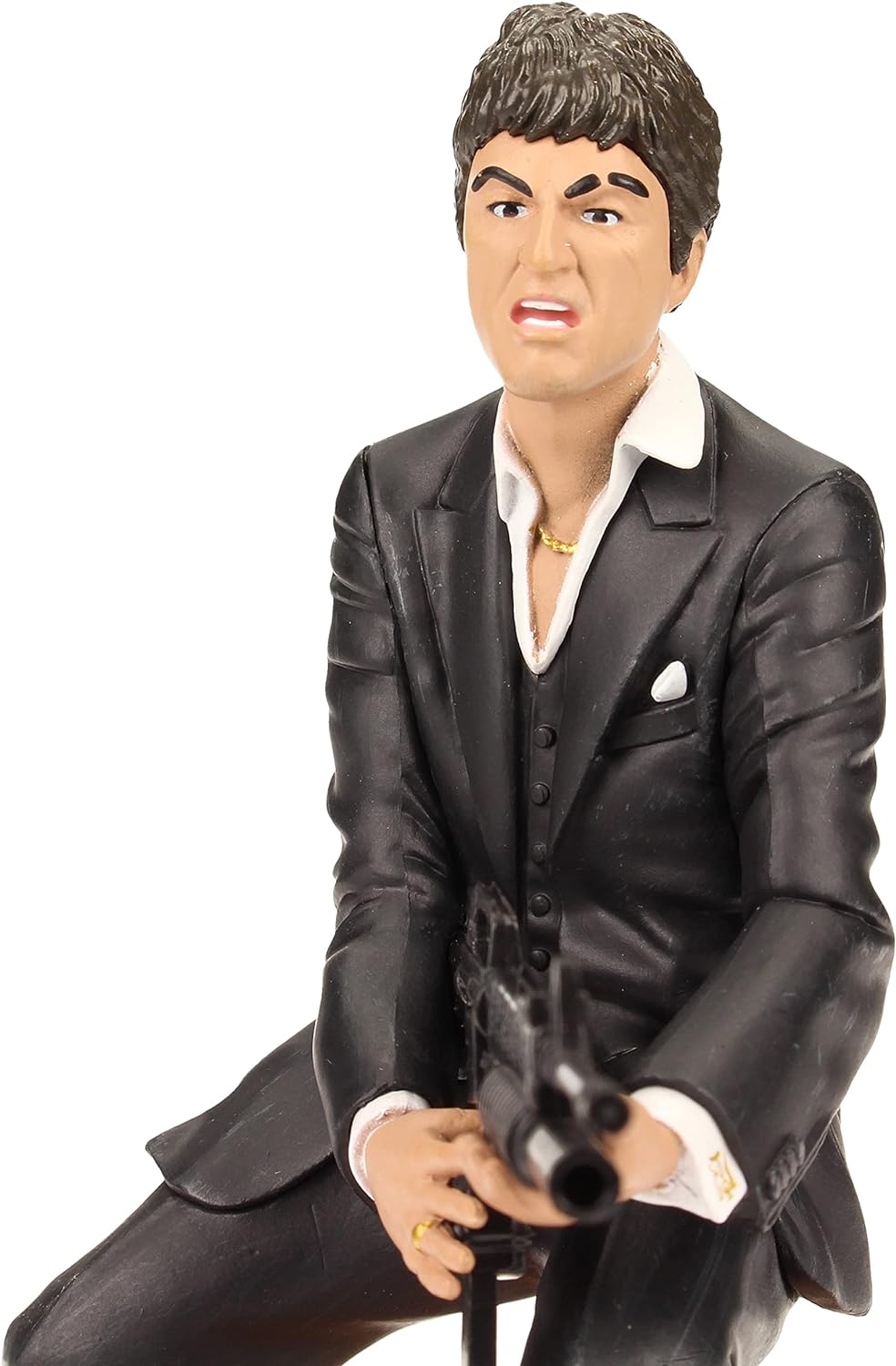 Scarface Tony Montana Shooting 7 Inch Figure (See Description For Bloody Version)