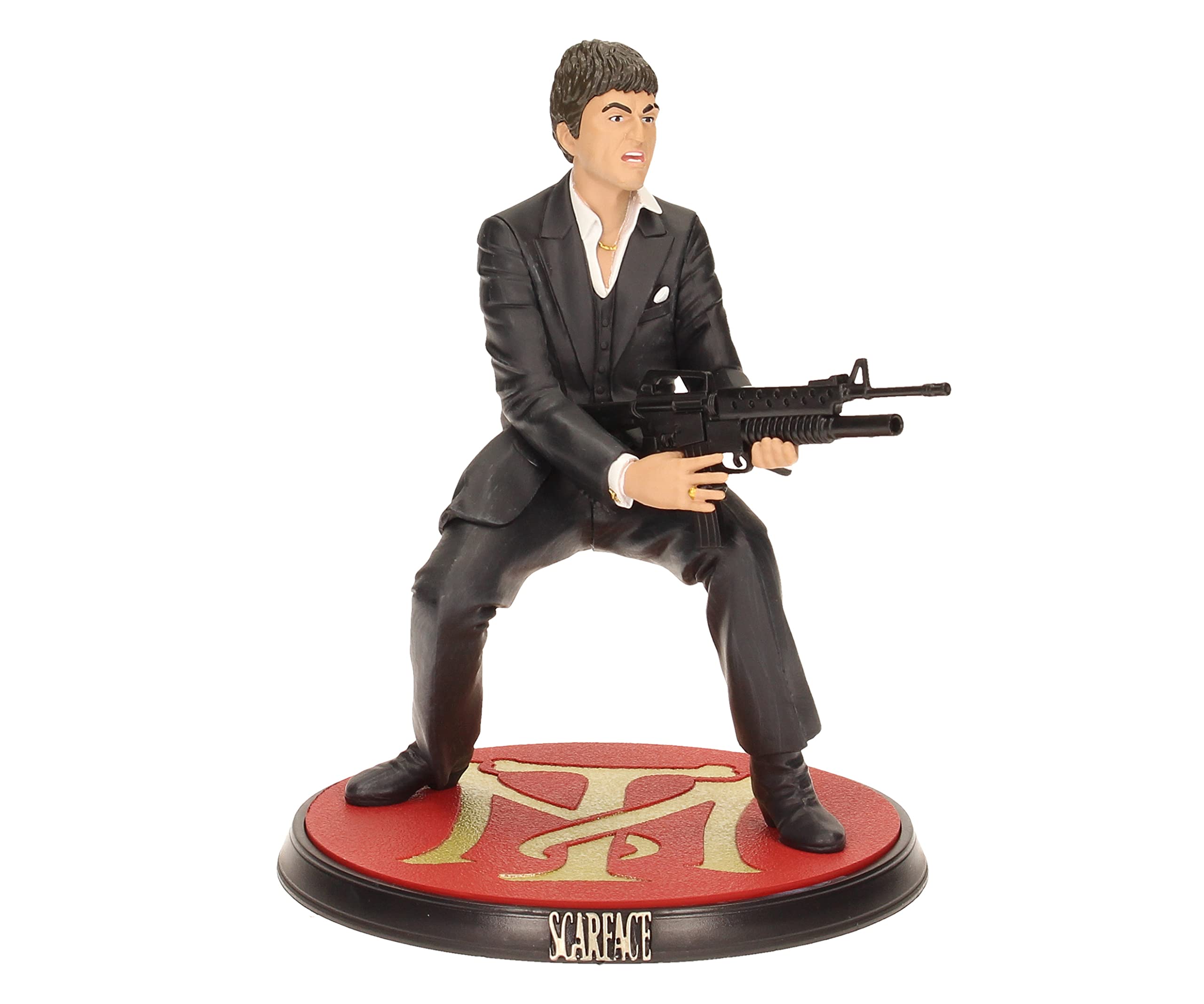 Scarface Tony Montana Shooting 7 Inch Figure (See Description For Bloody Version)