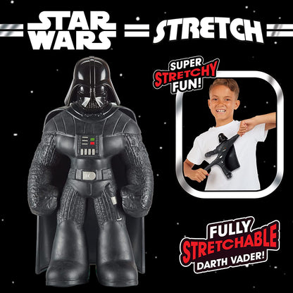 Character Options-07698 Juguete Grande Increíble diversión Dardo Vader Totalmente elástico. Regalo Ideal, niños y fanáticos de Star Wars, Color Negro (07698