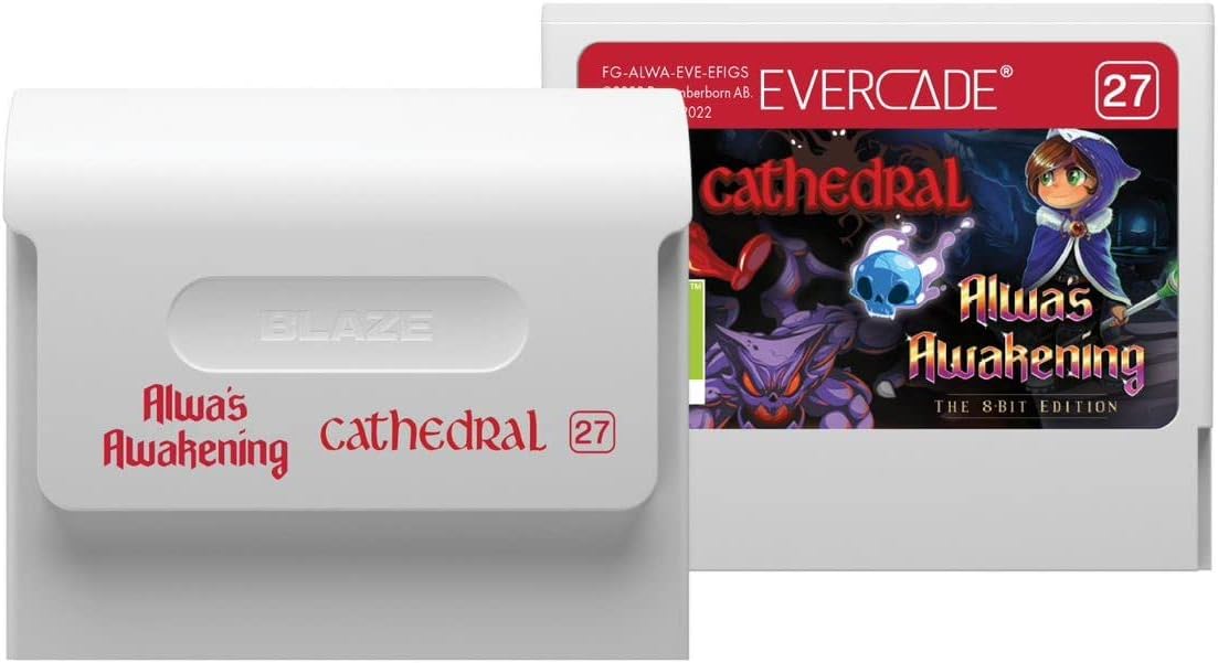 Evercade Alwa Cathedral Dual Cartridge