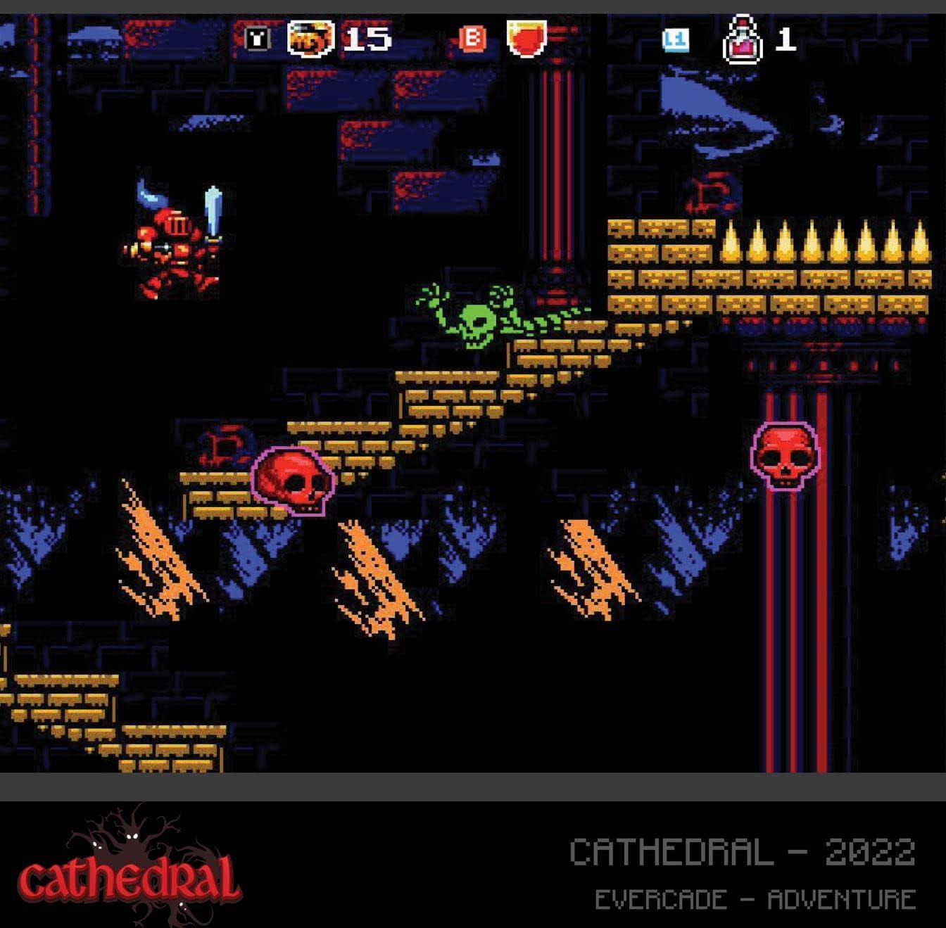 Evercade Alwa Cathedral Dual Cartridge