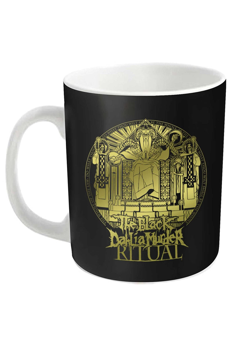 The Black Dahlia Murder Mug Ritual Band Logo Official White Boxed One Size