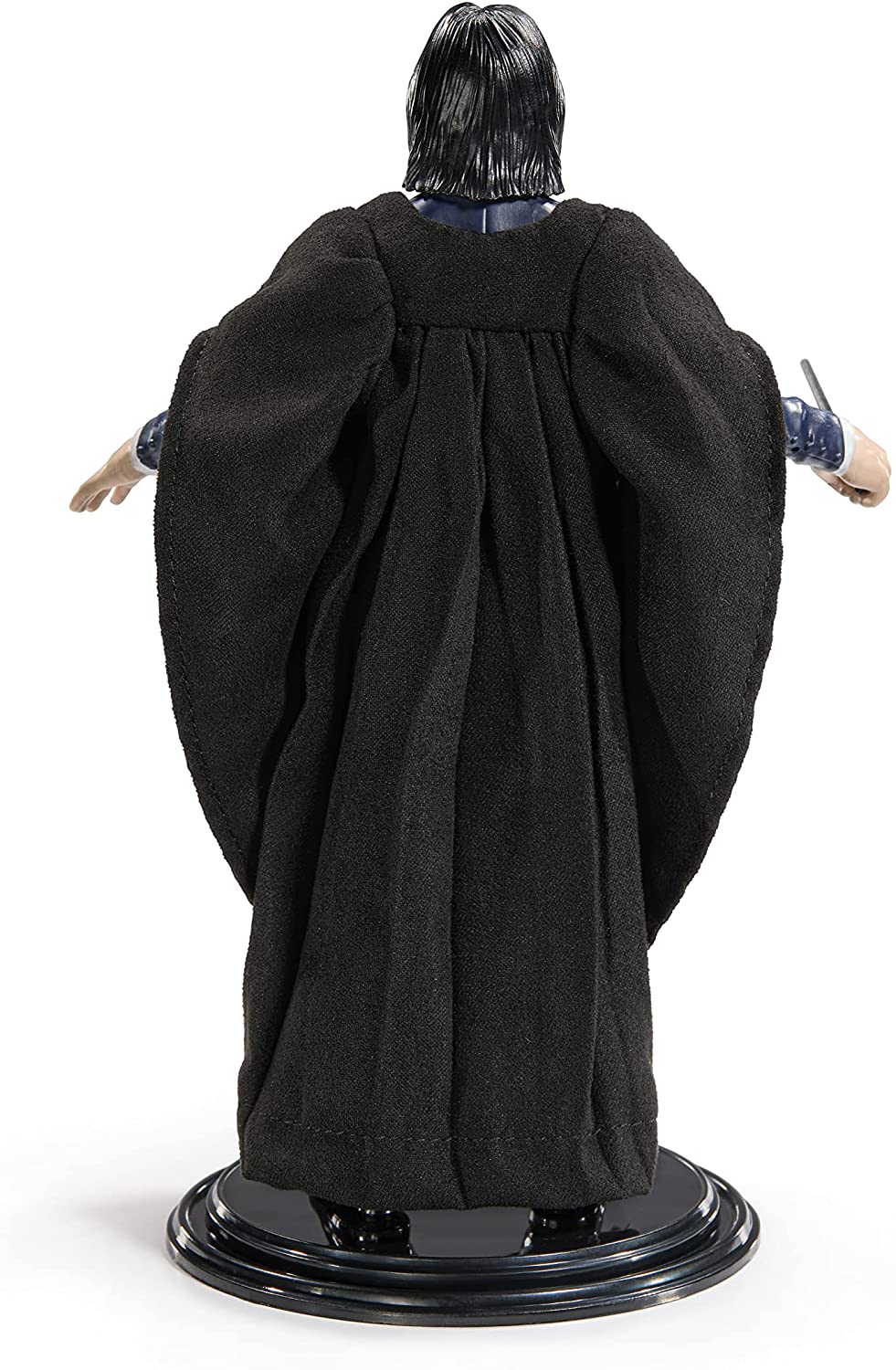 BendyFigs The Noble Collection Harry Potter - Severus Snape - Noble Toys 16cm Bendable Posable Collectible Doll Figure With Stand and Mini Accessory
