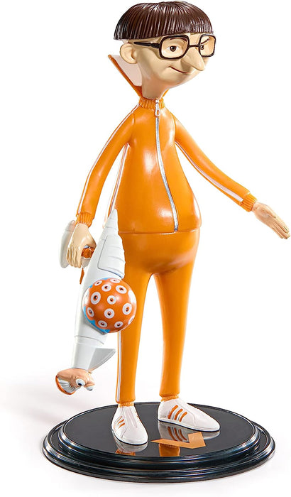 BendyFigs The Noble Collection Minions Victor - Noble Toys 16.5cm Bendable Posable Collectible Doll Figure With Stand and Mini Accessory