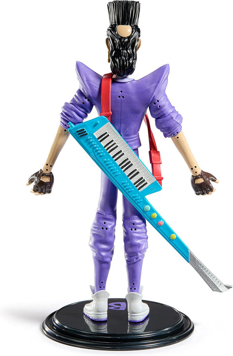 BendyFigs The Noble Collection Minions Balthazar - Noble Toys 19cm Bendable Posable Collectible Doll Figure With Stand and Mini Accessory