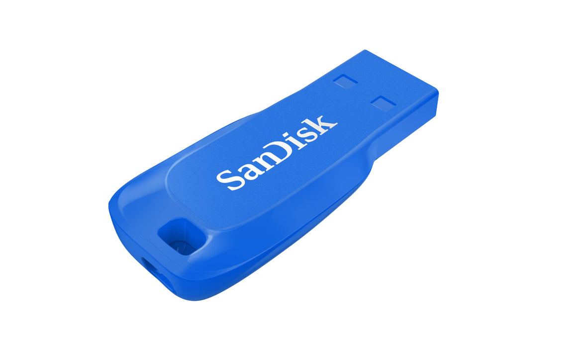 SanDisk SDCZ50C-032G-B35BE 32 GB Cruzer Blade USB 2.0 Flash Drive - Electric
