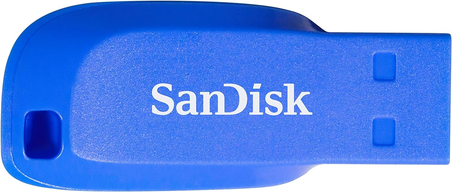 SanDisk SDCZ50C-032G-B35BE 32 GB Cruzer Blade USB 2.0 Flash Drive - Electric