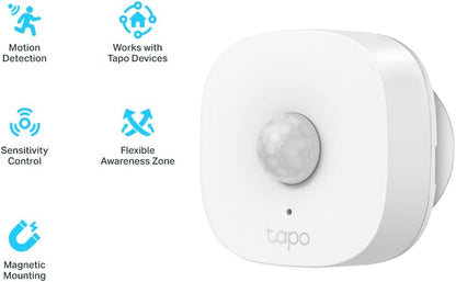 Tapo T100 V1 - Motion Sensor - Smart - Wireless - Wi-Fi - 863 - 865 Mhz, 868 - 868.6 Mhz