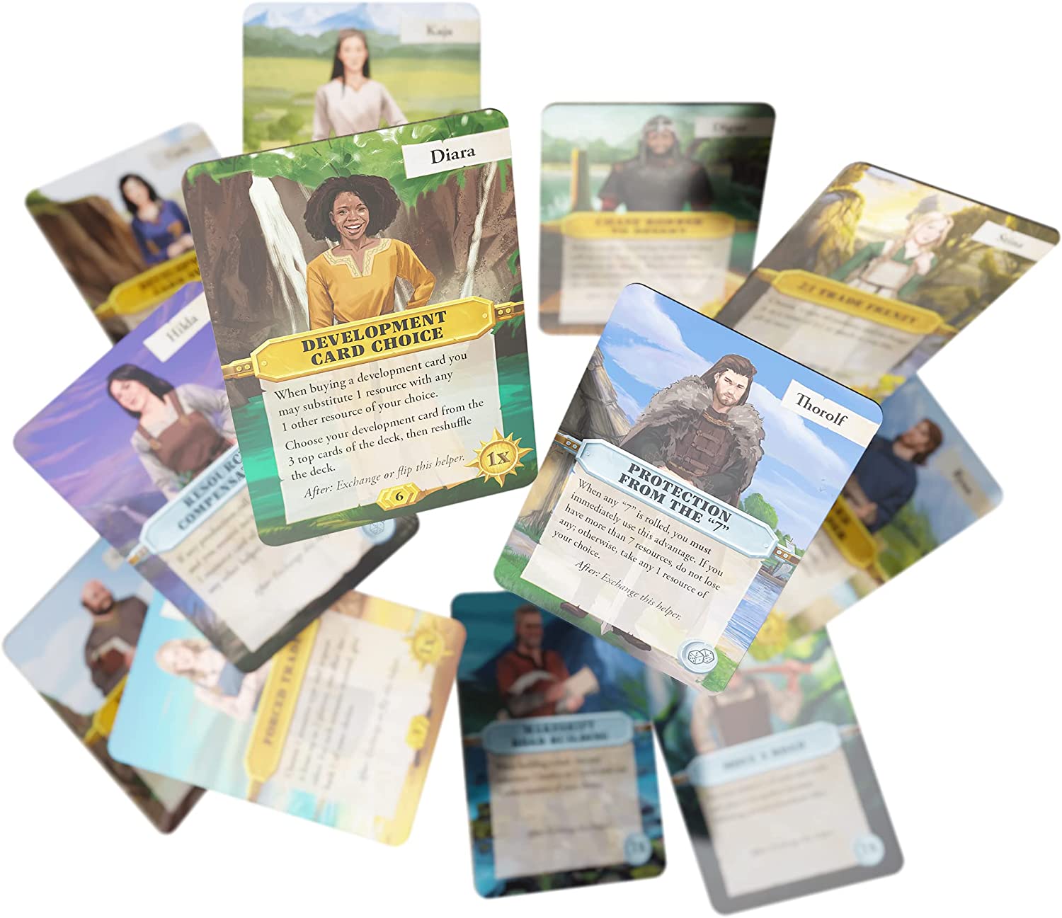 Catan Catan Scenarios: The Helpers Extension Board Game Ages 12 plus 3-4 Players