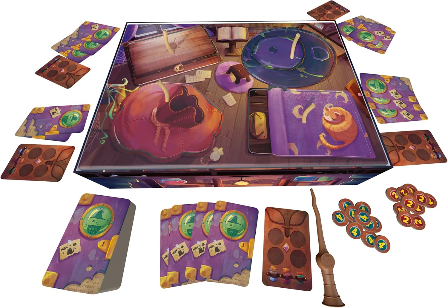 Blue Orange, Potion House, Children's Card Game, Ages 6+, 2-5 Players, 20 Minutes Playing Time