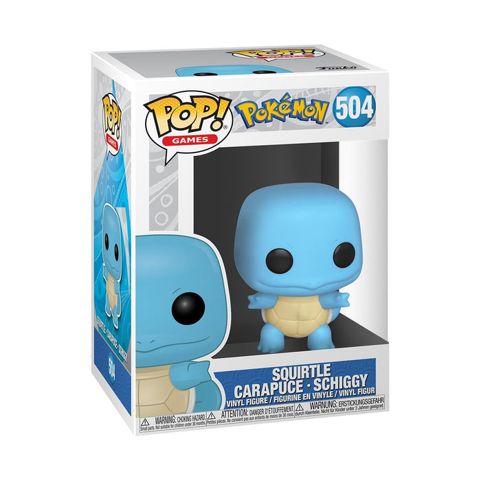Funko POP! Pokemon - Squirtle - Collectable Vinyl Figure - Gift Idea - Official Merchandise - Toys for Kids & Adults - Anime Fans - Model Figure for Collectors and Display