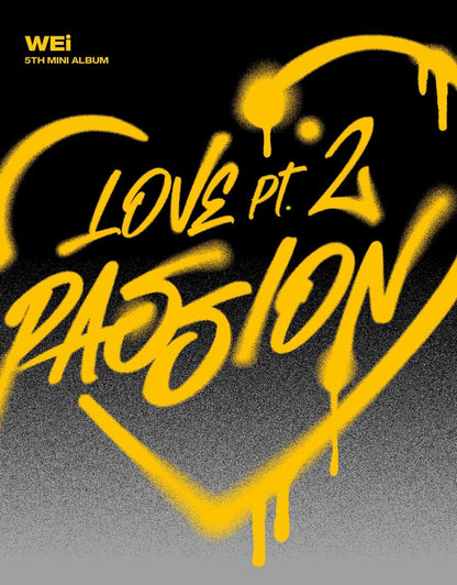 Love Pt.2 : Passion - incl. 84pg Photo Book, Lyric Book, Film Photo, ID Card + 2 Photo Cards