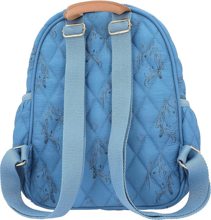 Miss Melody - Small Backpack -  Blue Quilt - (0412026)