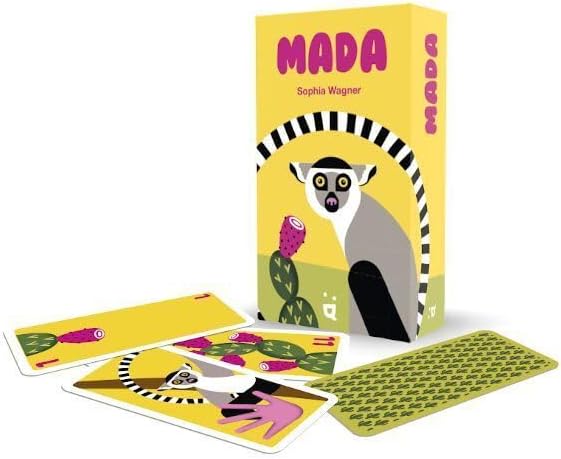 Helvetiq | Mada | Card Game | Ages 7+ | 2-5 Players | 10-20 Minutes Playing Time
