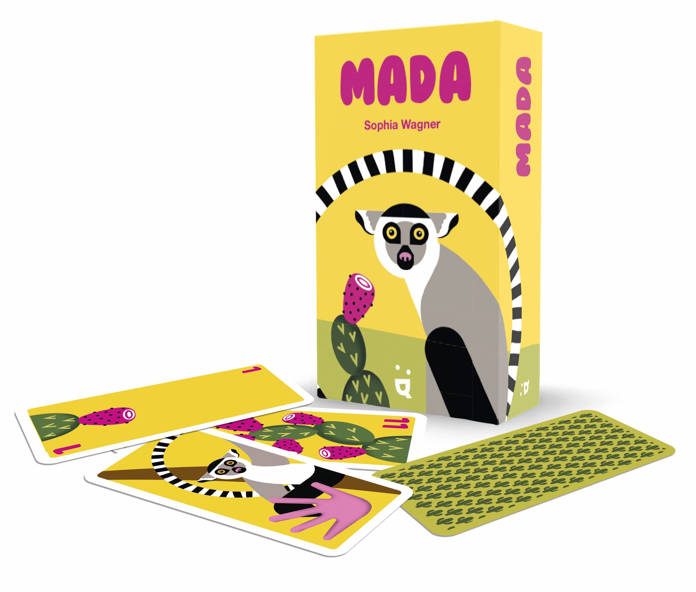 Helvetiq | Mada | Card Game | Ages 7+ | 2-5 Players | 10-20 Minutes Playing Time