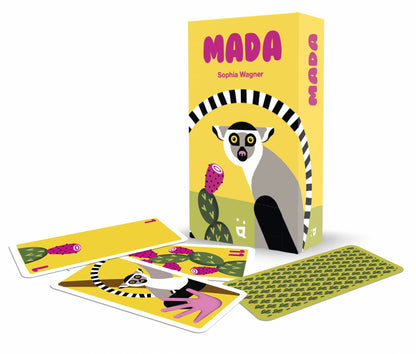 Helvetiq | Mada | Card Game | Ages 7+ | 2-5 Players | 10-20 Minutes Playing Time