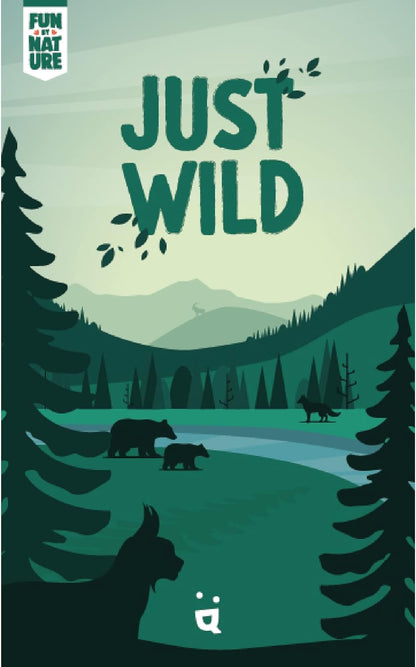 Helvetiq | Just Wild | Card Game | Ages 8+ | 2-4 Players | 20 Minutes Playing Time