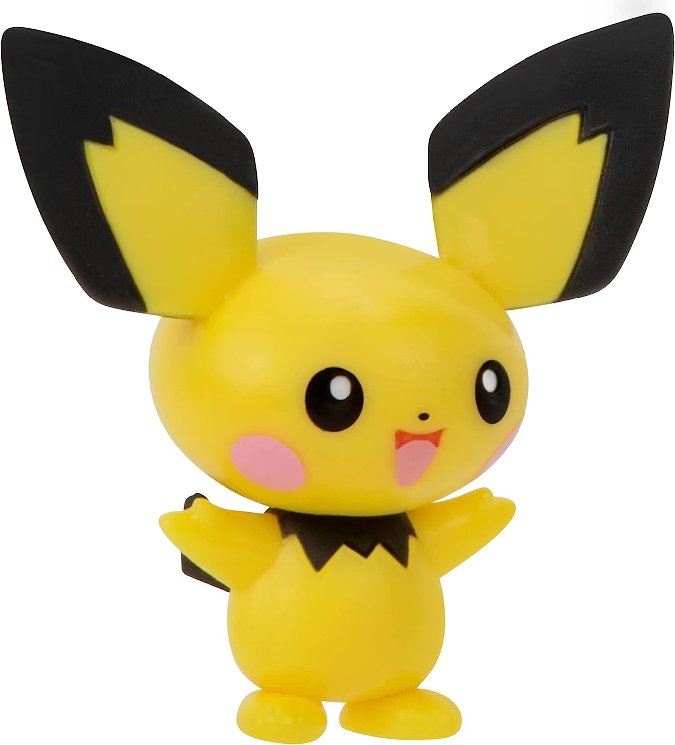 Pokemon PKW2778 Select 3 Pack-Features Pichu and Pikachu and 3-Inch Raichu Battle Figures, Pokemon-Evolution Multipack-Style 2