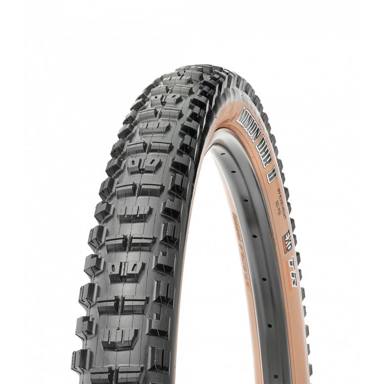 Maxxis Minion DHR II 27.5 x 2.40WT 60 TPI Folding Dual Compound EXO TR Tanwall Tyre